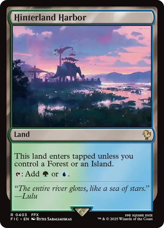 Hinterland Harbor [FINAL FANTASY Commander]