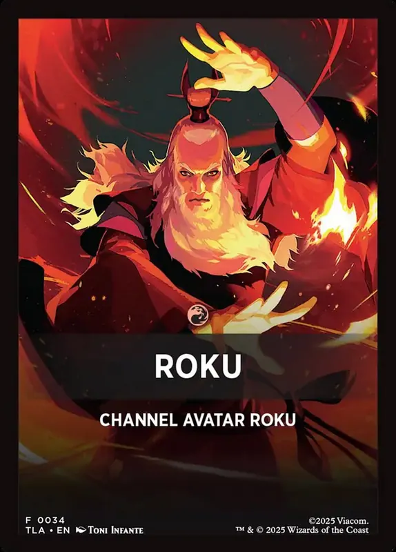 Roku [Avatar: The Last Airbender Jumpstart Front Cards]