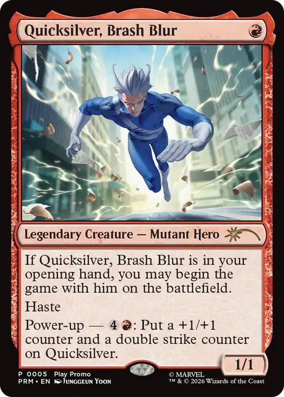 Quicksilver, Brash Blur [Standard Showdown Promos]