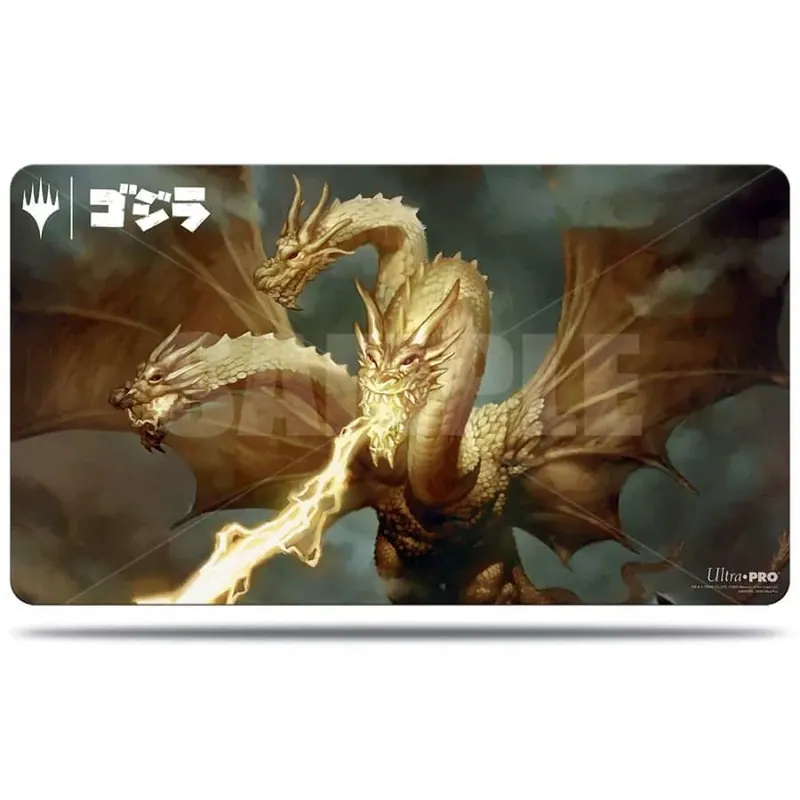 PLAYMAT UP IKORIA GODZILLA GHIDORAH, KING OF THE COSMOS