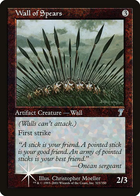 Wall of Spears [Seventh Edition]
