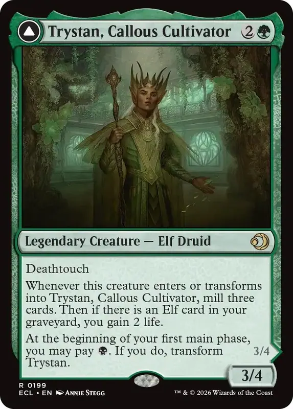 Trystan, Callous Cultivator [Lorwyn Eclipsed]