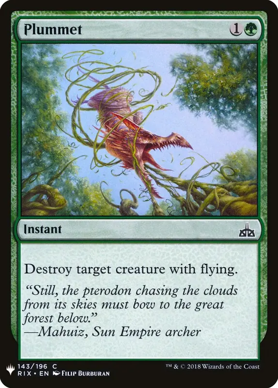 Plummet [The List]