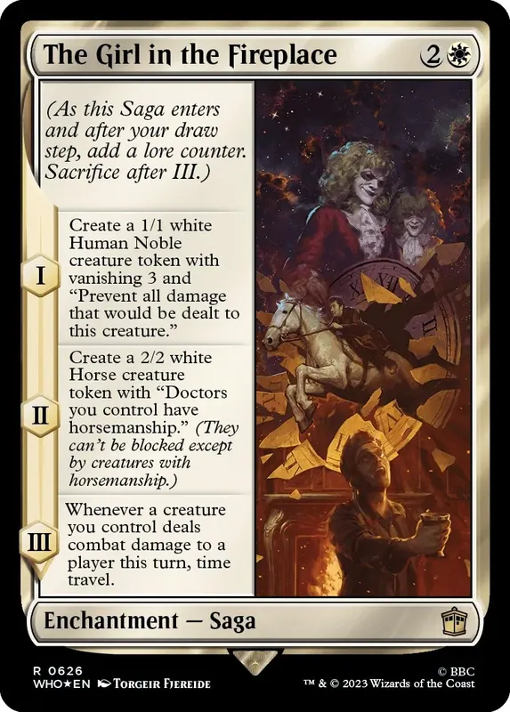 The Girl in the Fireplace (Surge Foil) [Doctor Who]