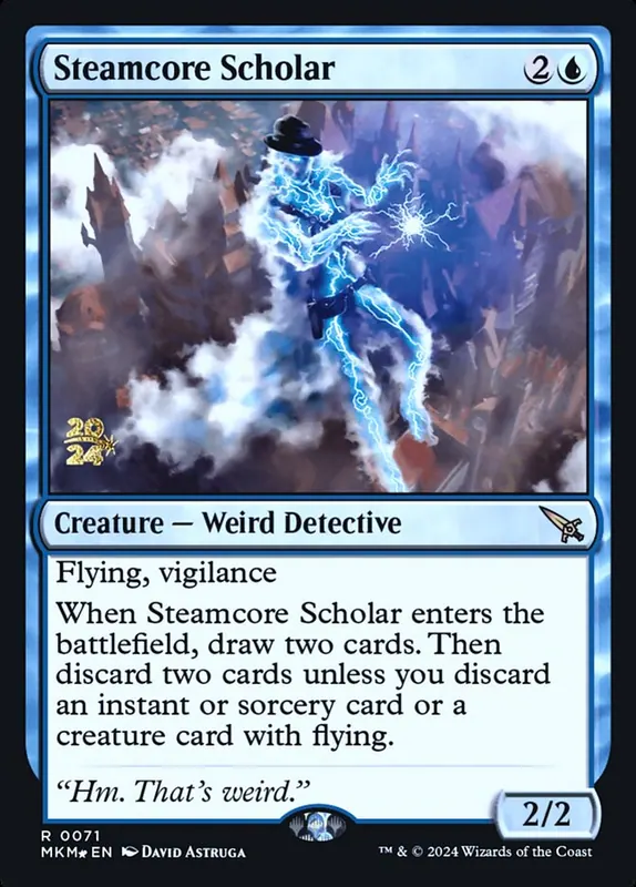 Steamcore Scholar [Murders at Karlov Manor Promos]