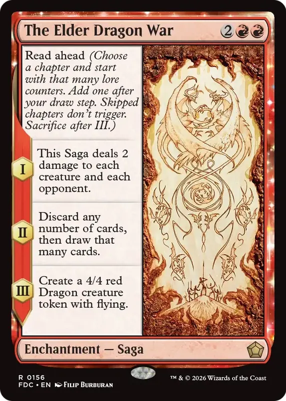 The Elder Dragon War [Foundations Commander]