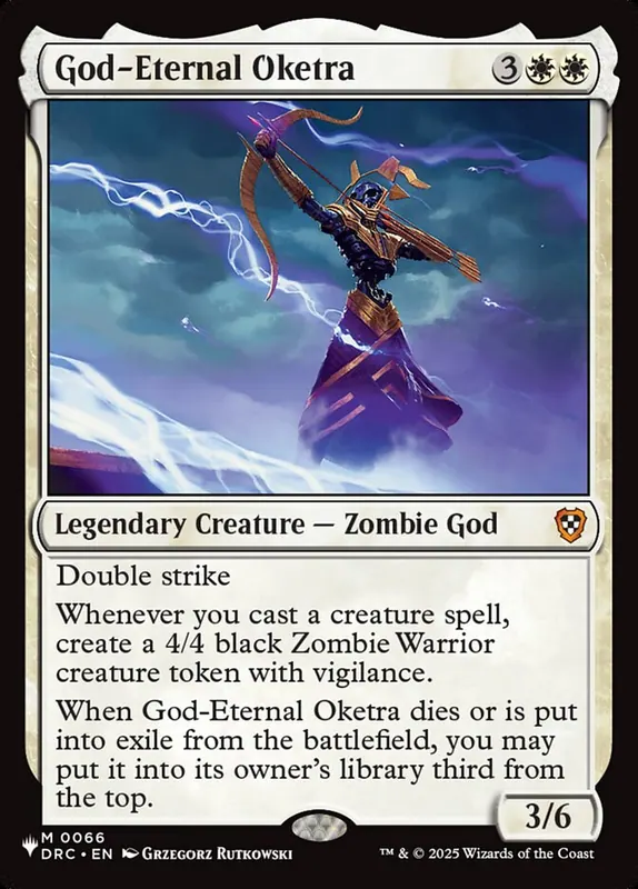God-Eternal Oketra [The List]