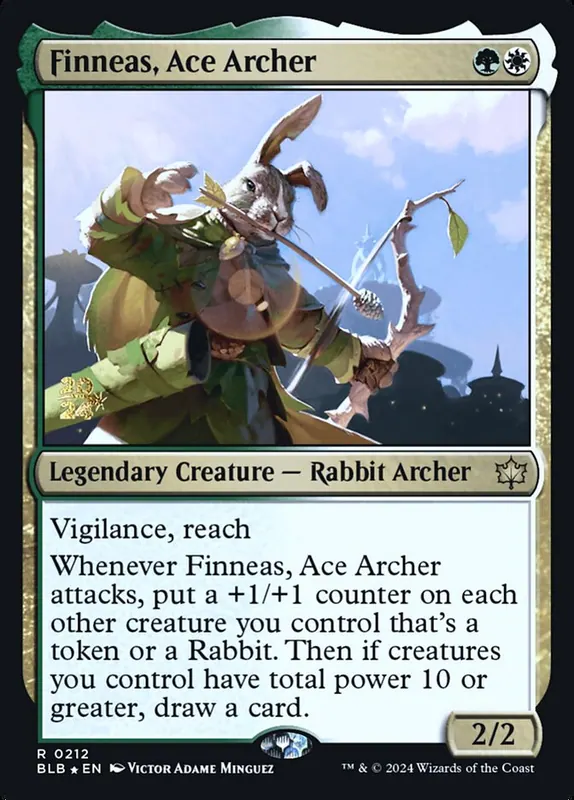 Finneas, Ace Archer [Bloomburrow Promos]
