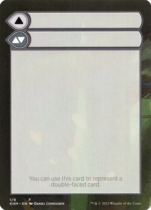 Double-Faced Substitute Card [Kaldheim Substitute Cards]