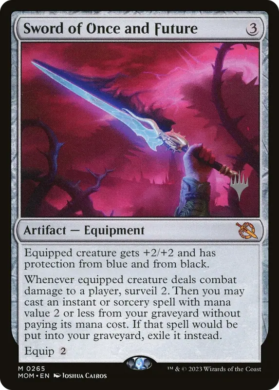 Sword of Once and Future (Promo Pack) [March of the Machine Promos] - Español