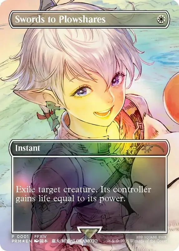 Swords to Plowshares (Borderless) [MagicFest 2025]