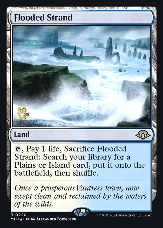 Flooded Strand [Modern Horizons 3 Promos]