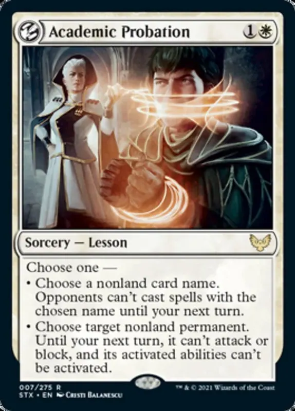 Academic Probation [Strixhaven: School of Mages] - Español