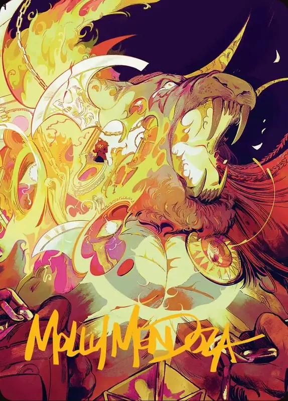 Ajani's Anguish // Ajani's Anguish [Reality Fracture Art Series]