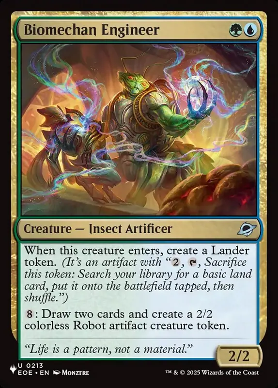 Biomechan Engineer [The List]