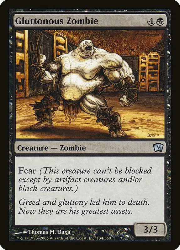 Gluttonous Zombie [Ninth Edition]