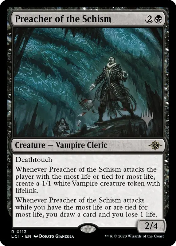 Preacher of the Schism (Promo Pack) - Español [The Lost Caverns of Ixalan Promos]
