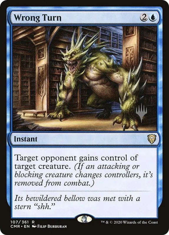 Wrong Turn [Commander Legends Promos]