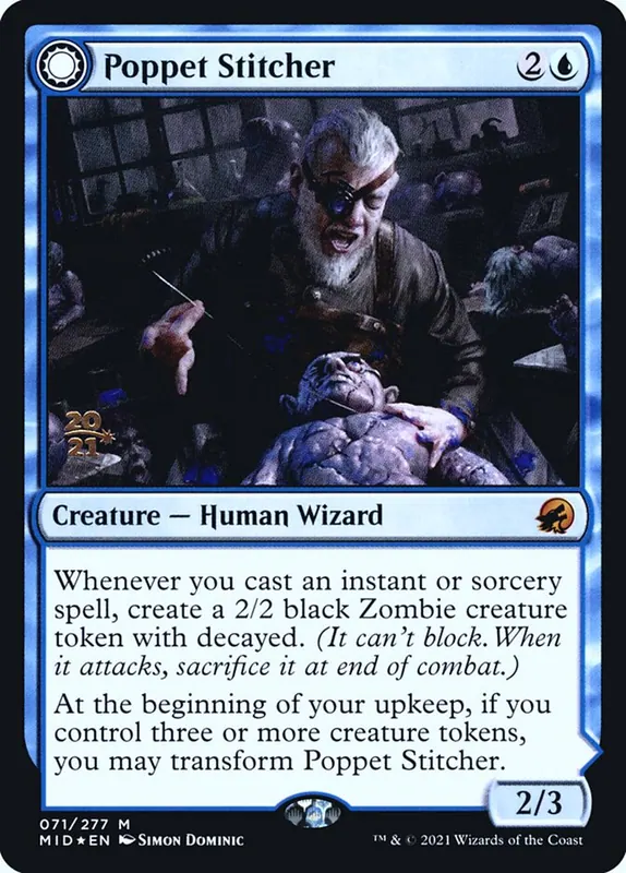 Poppet Stitcher // Poppet Factory [Innistrad: Midnight Hunt Promos]