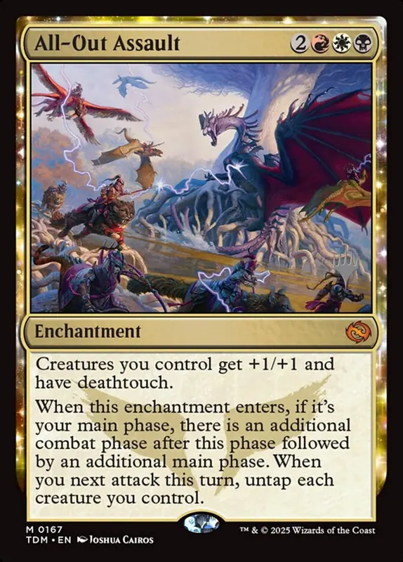 All-Out Assault [Tarkir: Dragonstorm Promos]