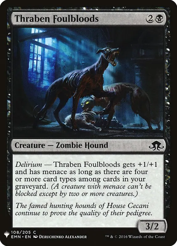 Thraben Foulbloods [The List]