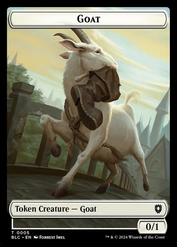 Goat [Bloomburrow Commander Tokens]