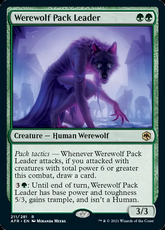 Werewolf Pack Leader - Español [Dungeons & Dragons: Adventures in the Forgotten Realms]