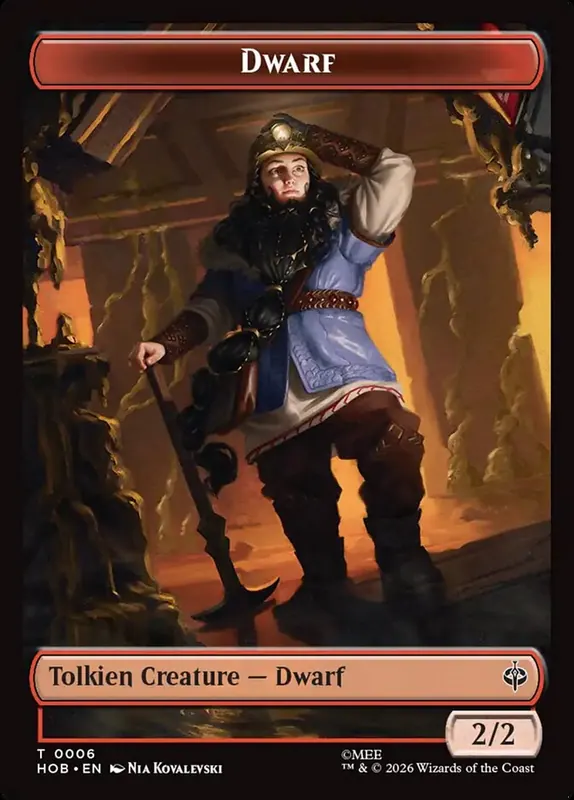 Dwarf [The Hobbit Tokens]