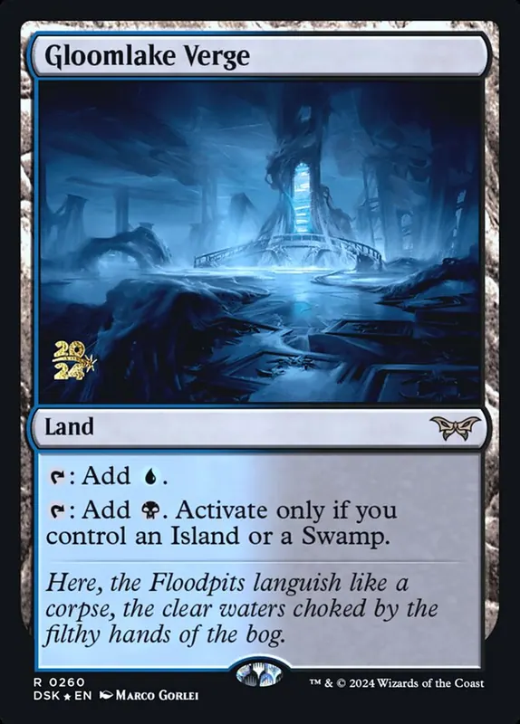 Gloomlake Verge [Duskmourn: House of Horror Promos]