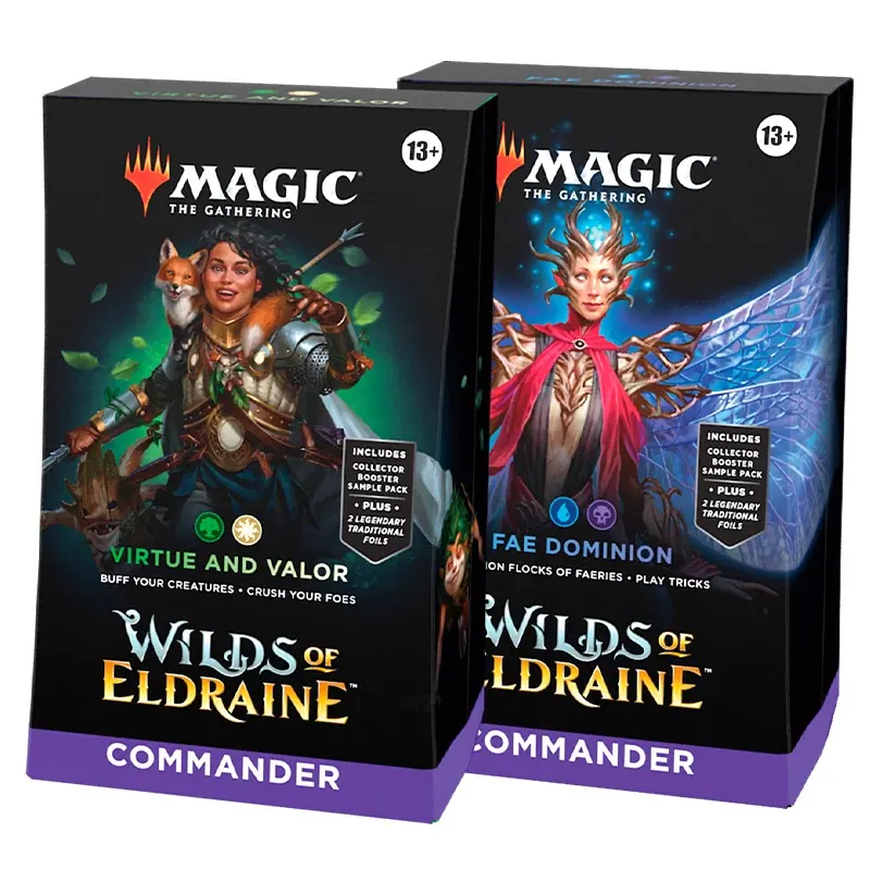 Mtg Commander Deck - Wilds Of Eldraine - Ingles