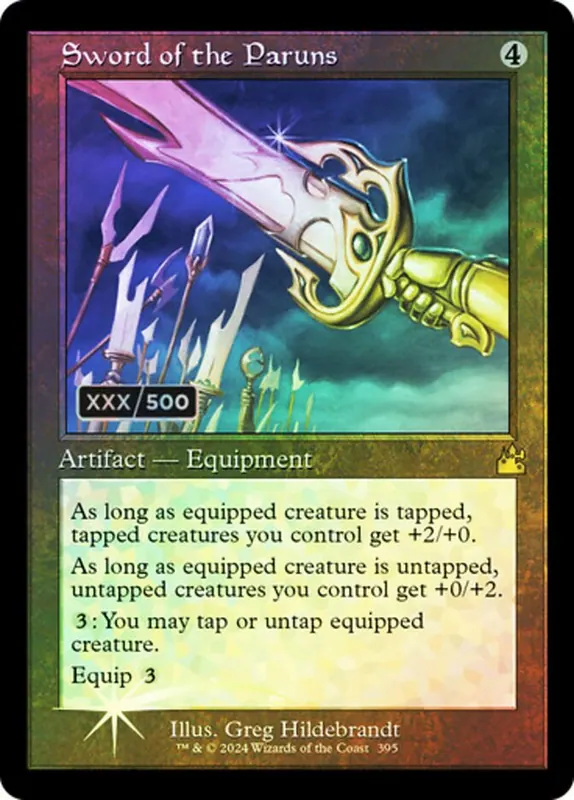 Sword of the Paruns [Ravnica Remastered]