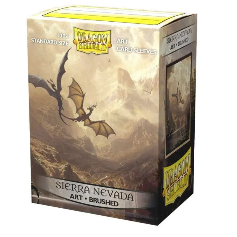 DRAGONSHIELD AMONG THE SIERRA ART BRUSHED