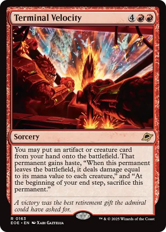 Terminal Velocity [Edge of Eternities]