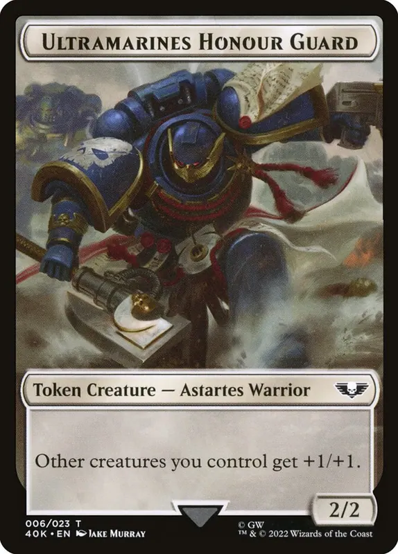Ultramarines Honour Guard [Warhammer 40,000 Tokens]