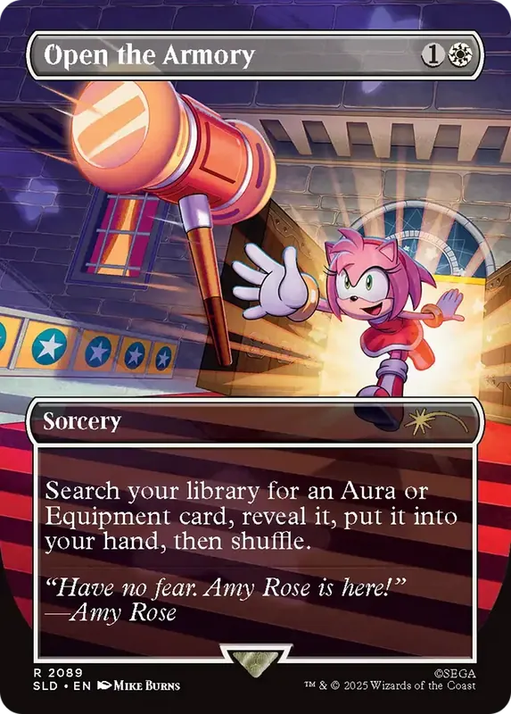 Open the Armory (2089) (Rainbow Foil) [Secret Lair Drop Series]