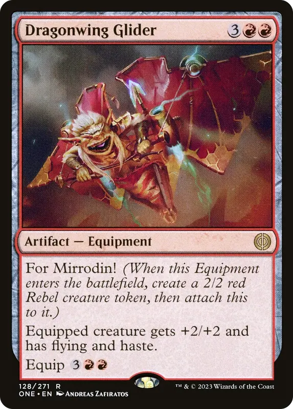 Dragonwing Glider - Español [Phyrexia: All Will Be One]