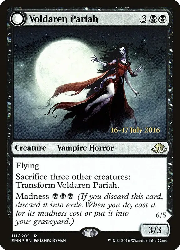 Voldaren Pariah // Abolisher of Bloodlines [Eldritch Moon Promos]