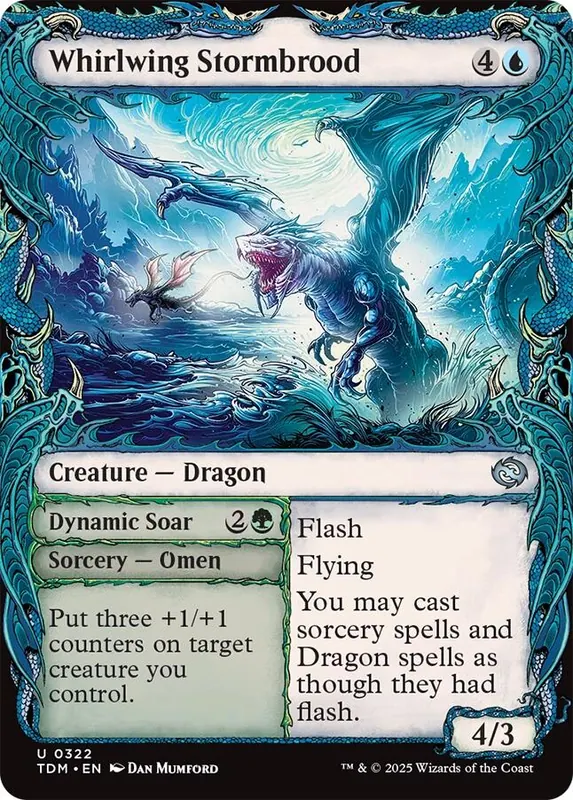 Whirlwing Stormbrood (Showcase) [Tarkir: Dragonstorm]