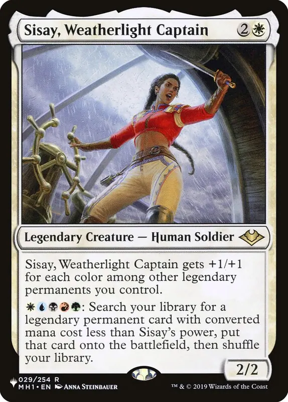 Sisay, Weatherlight Captain [The List]