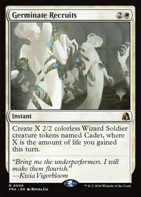 Germinate Recruits [Reality Fracture Promos]