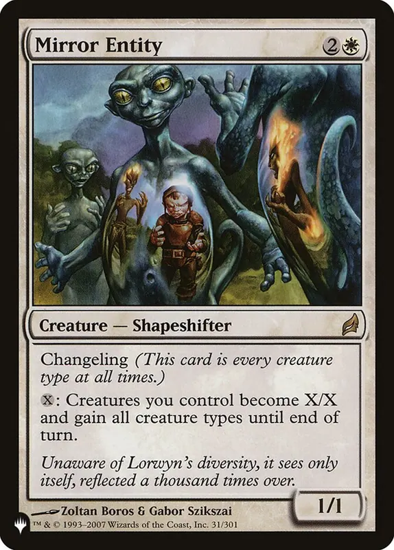 Mirror Entity [The List]