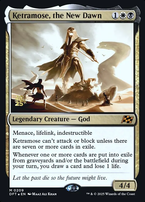 Ketramose, the New Dawn [Aetherdrift Promos]