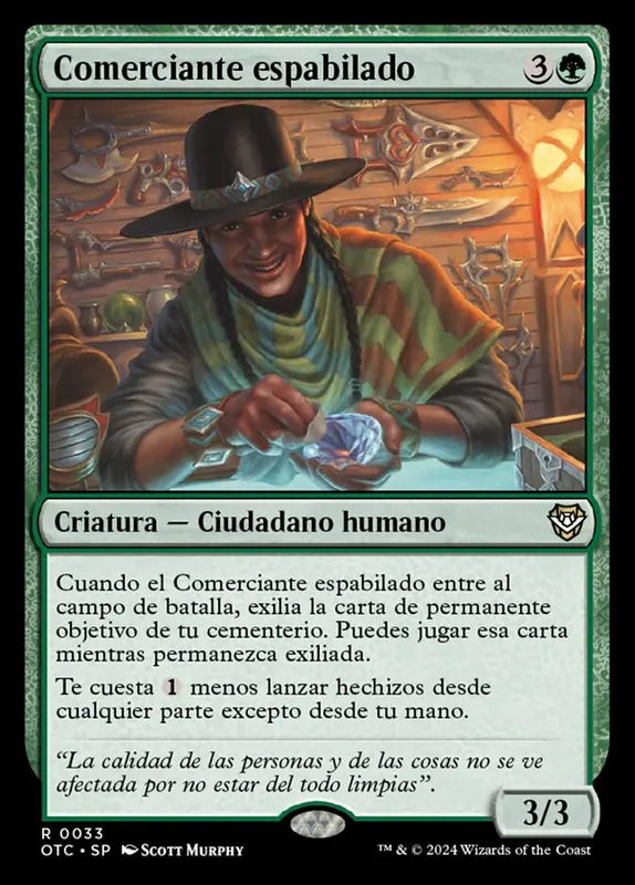 Savvy Trader [Outlaws of Thunder Junction Commander] - Español