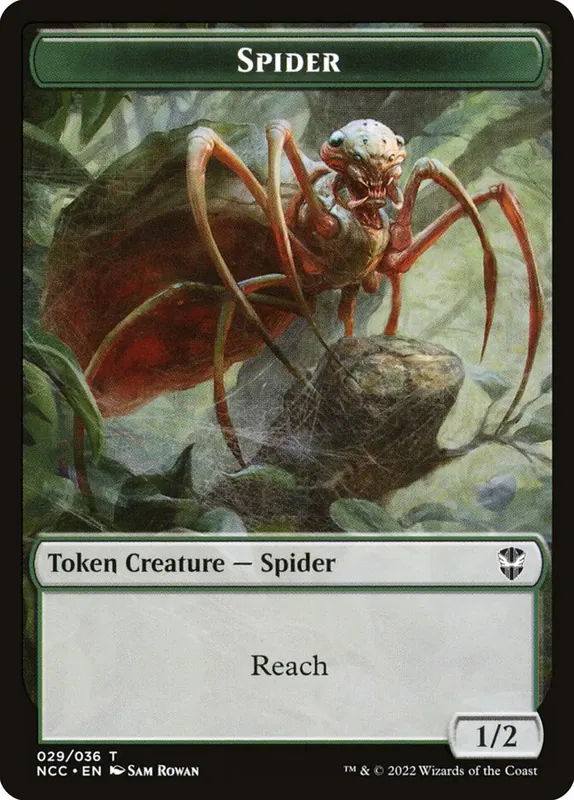 Spider [New Capenna Commander Tokens]