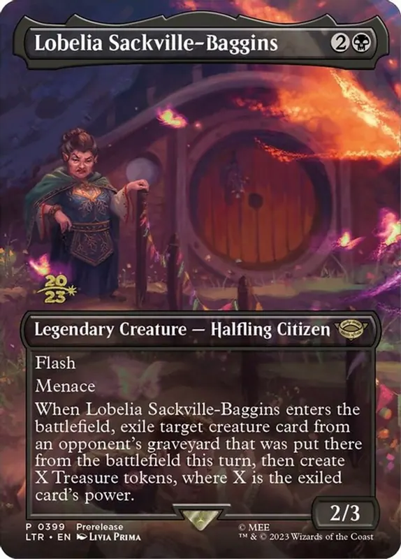 Lobelia Sackville-Baggins [Tales of Middle-earth Promos]