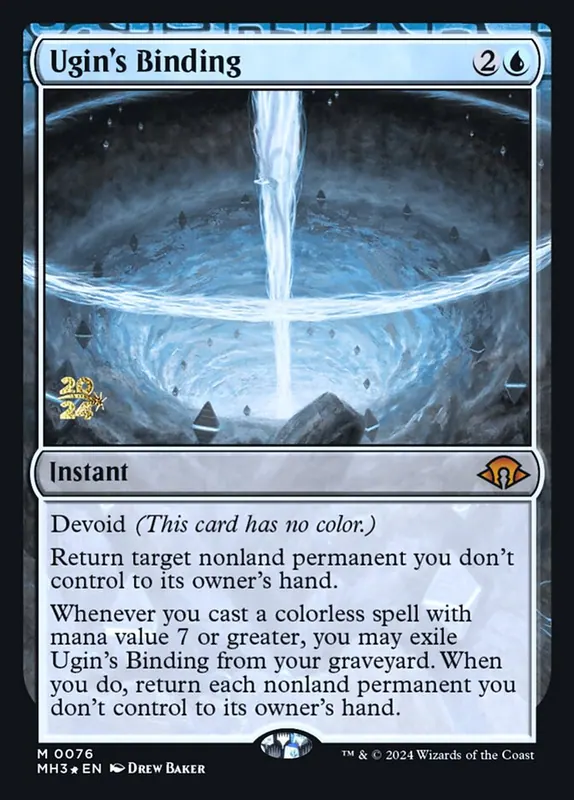 Ugin's Binding [Modern Horizons 3 Promos]
