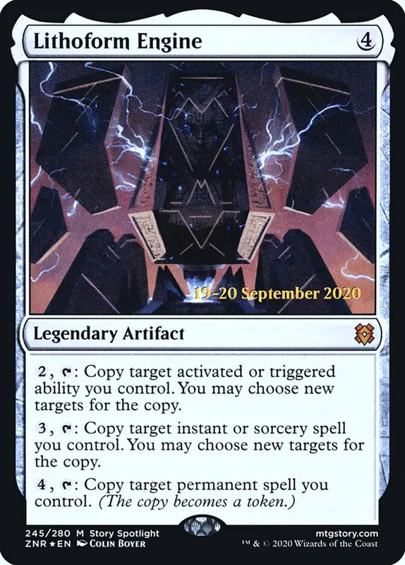 Lithoform Engine [Zendikar Rising Promos]