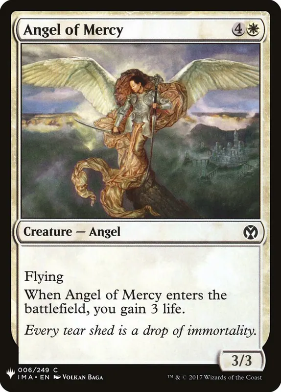 Angel of Mercy [The List]
