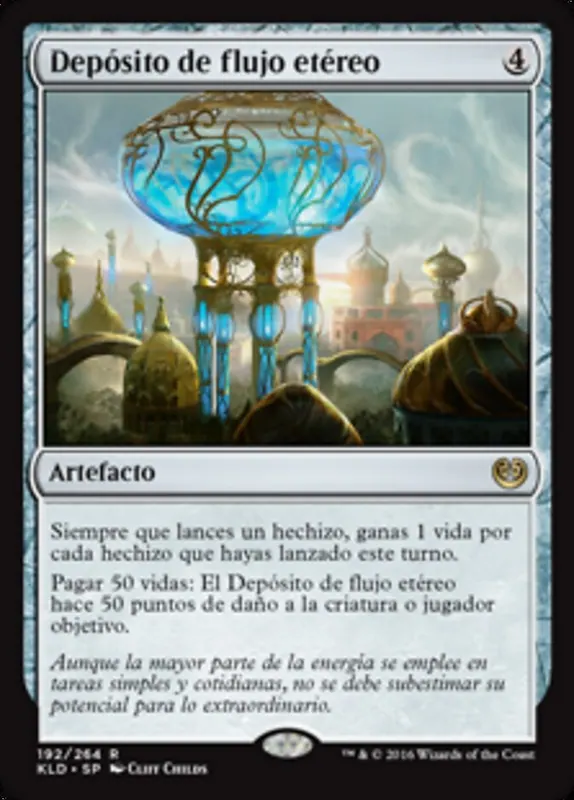 Aetherflux Reservoir [Kaladesh] - Español
