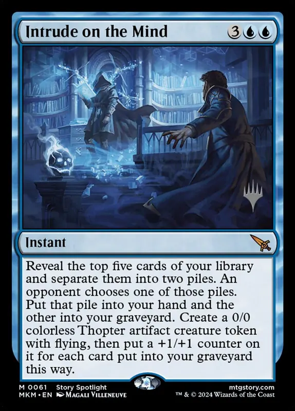 Intrude on the Mind [Murders at Karlov Manor Promos]